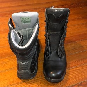 Brand new bates black work boots